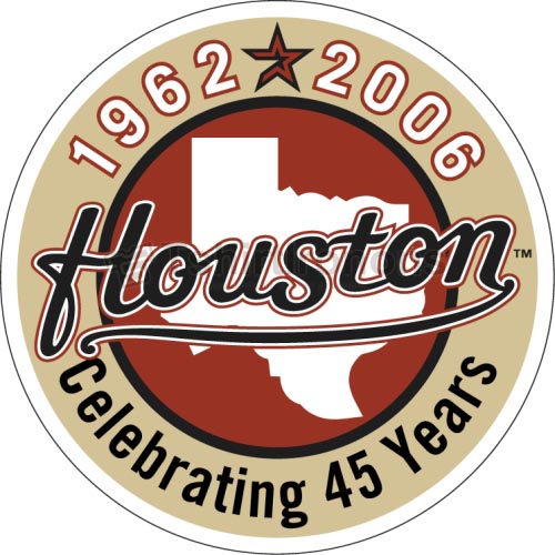 Houston Astros T-shirts Iron On Transfers N1601